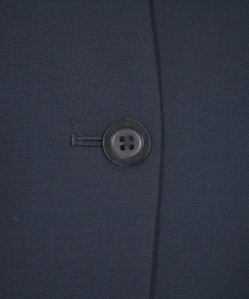 ESTNATION（エストネーション）ノーカラージャケット 紺 サイズ:36(S位) レディース/2200670465057