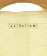 ESTNATION（エストネーション）ノーカラージャケット 白 サイズ:36(S位) レディース/2200725635022