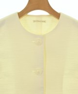 ESTNATION（エストネーション）ノーカラージャケット 白 サイズ:36(S位) レディース/2200725635022