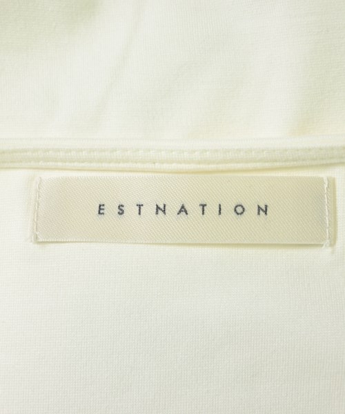 ESTNATION（エストネーション）Tシャツ・カットソー 白 サイズ:38(M位) レディース/2200729267229