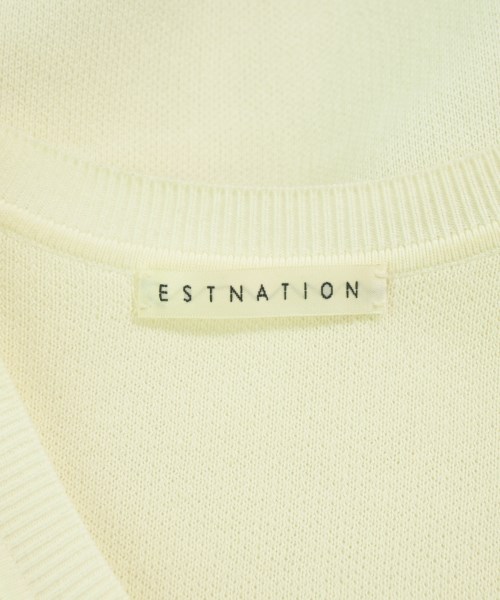 ESTNATION（エストネーション）ニット・セーター 白 サイズ:F レディース/2200729267380