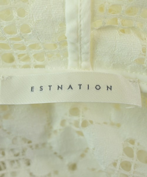 ESTNATION（エストネーション）カジュアルシャツ 白 サイズ:F レディース/2200723468134