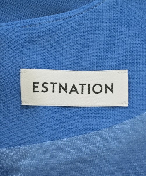 ESTNATION（エストネーション）ワンピース 青 サイズ:38(M位) レディース/2200733419041