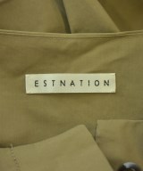 ESTNATION（エストネーション）ノーカラージャケット カーキ サイズ:38(M位) レディース/2200719806056