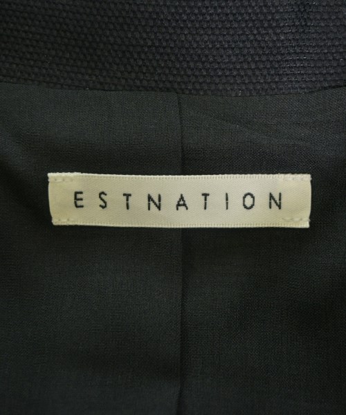 ESTNATION（エストネーション）ジャケット 黒 サイズ:36(S位) レディース/2200716281030