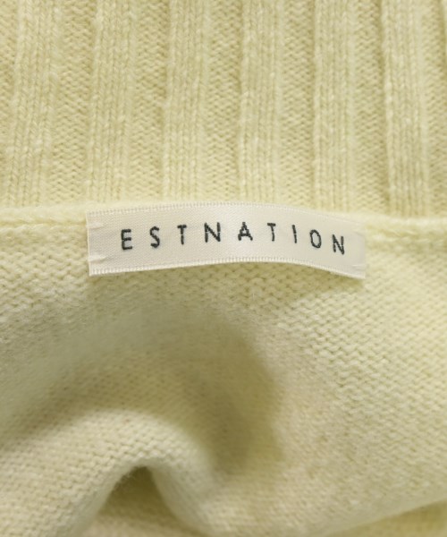 ESTNATION（エストネーション）ニット・セーター 黄 サイズ:F レディース/2200722769119