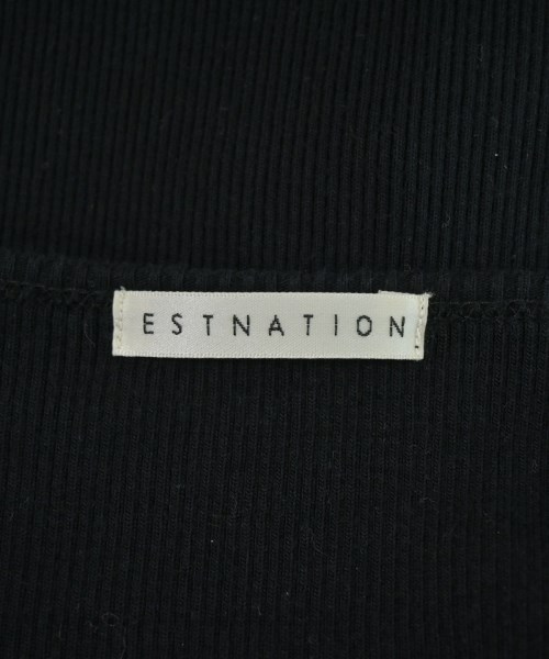 ESTNATION（エストネーション）Tシャツ・カットソー 黒 サイズ:F レディース/2200723599074