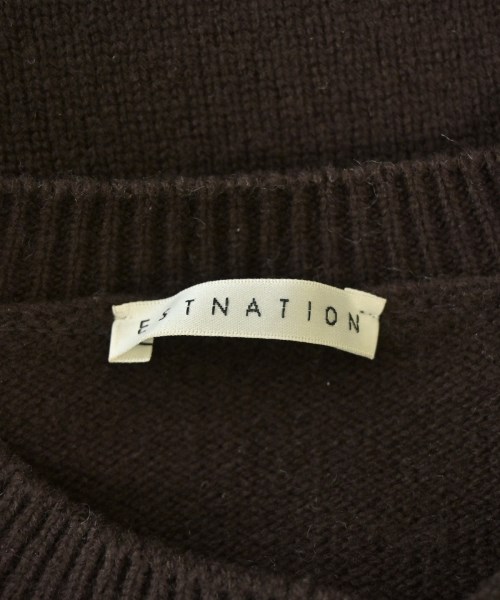 ESTNATION（エストネーション）ニット・セーター 茶 サイズ:F レディース/2200723676041