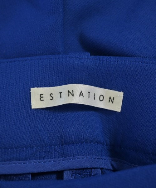 ESTNATION（エストネーション）スラックス 青 サイズ:36(S位) レディース/2200720932041