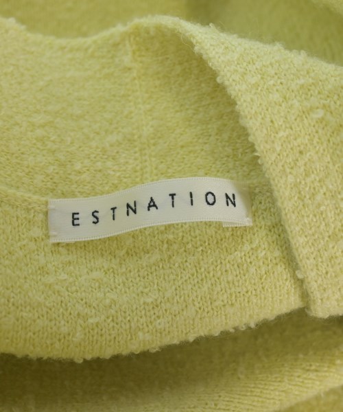 ESTNATION（エストネーション）カーディガン 黄 サイズ:F レディース/2200721894041