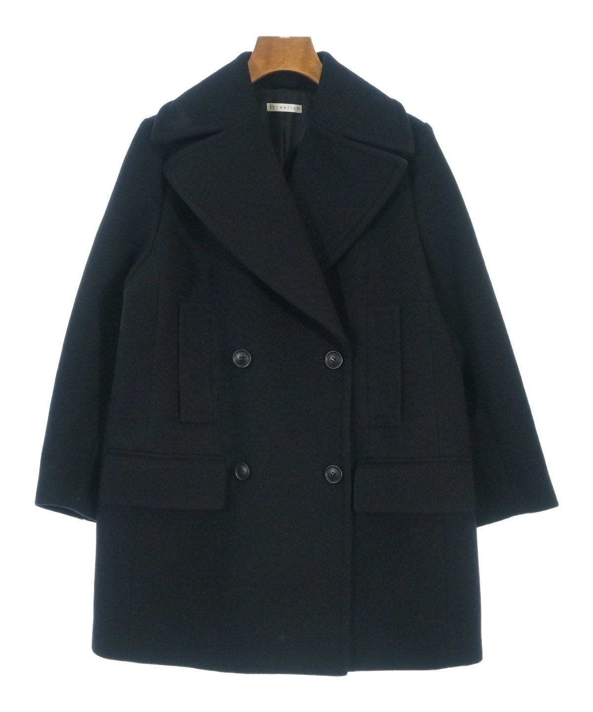 インザーギエストネーション　ピーコート ESTNATION（エストネーション）ピーコート 紺 サイズ:36(S位