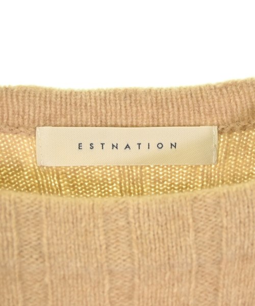 ESTNATION（エストネーション）ニット・セーター ベージュ サイズ:38(M位) レディース/2200685343036