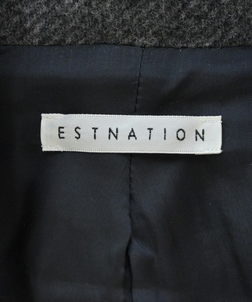 ESTNATION（エストネーション）チェスターコート グレー サイズ:36(S位) レディース/2200681508019