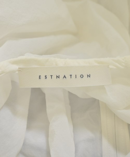 ESTNATION（エストネーション）ブラウス 白 サイズ:38(M位) レディース/2200689126048