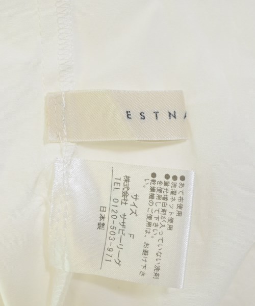 ESTNATION（エストネーション）ワンピース 白 サイズ:F レディース/2200690354027