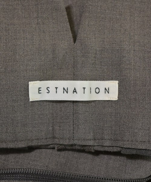 ESTNATION（エストネーション）スラックス 茶 サイズ:36(S位) レディース/2200686751021