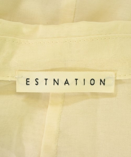 ESTNATION（エストネーション）テーラードジャケット 白 サイズ:36(S位) レディース/2200686751106