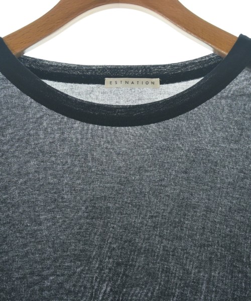 ESTNATION（エストネーション）Tシャツ・カットソー 黒 サイズ:-(M位) レディース/2200687695133