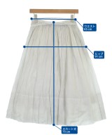 GASA（ガーサ）ロング・マキシ丈スカート 白 サイズ:-(M位) レディース/2200625757084