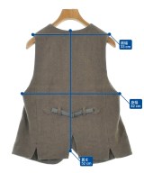 GASA（ガーサ）ベスト 茶 サイズ:-(M位) レディース/2200631685036