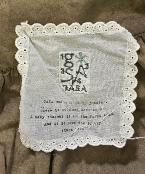GASA（ガーサ）ブラウス 茶 サイズ:F レディース/2200685018026