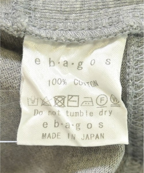 eb･a･gos（エバゴス）Tシャツ・カットソー グレー サイズ:F レディース/2200732066024