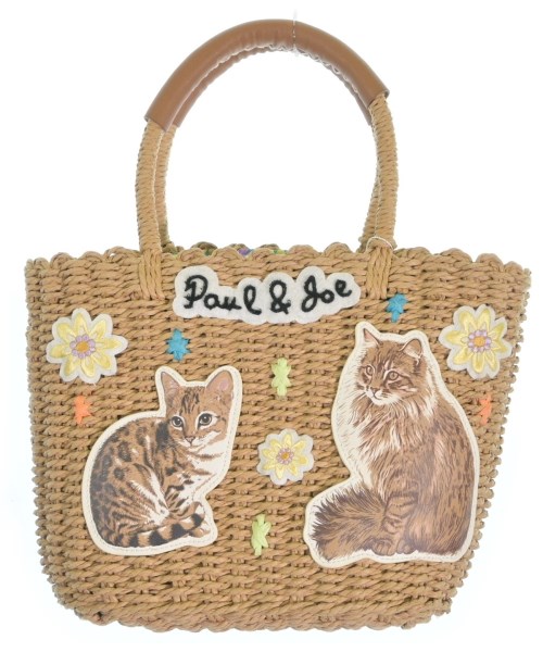 PAUL&JOE(ポールアンドジョー)かごバッグ ベージュ サイズ:-/2200655927068