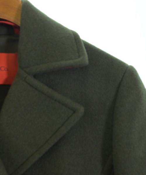 MAX&CO.（マックスアンドコー）ピーコート 緑 サイズ:38(M位) レディース/2200635981011