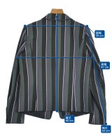 MAX&CO.（マックスアンドコー）テーラードジャケット 黒 サイズ:44(XL位) レディース/2200636499010