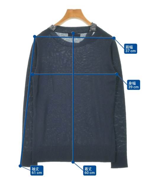 MAX&CO.（マックスアンドコー）ニット・セーター 紺 サイズ:S レディース/2200629320062