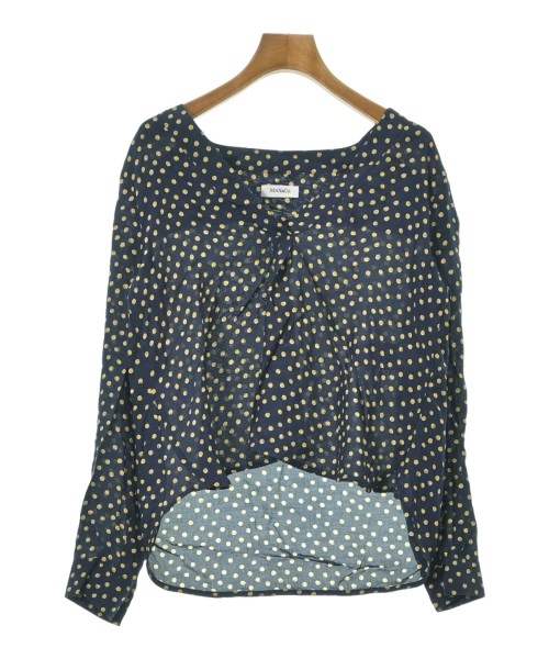 MAX&CO.(マックスアンドコー)ブラウス 紺 サイズ:40(M位)/2200594568025