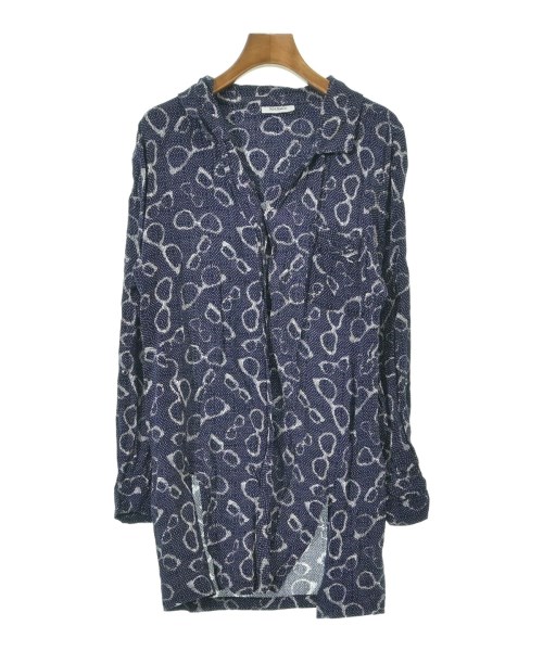 MAX&CO.(マックスアンドコー)ブラウス 紺 サイズ:40(M位)/2200594568032