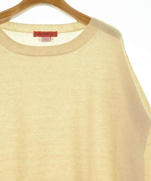 MAX&CO.（マックスアンドコー）ニット・セーター ベージュ サイズ:F レディース/2200633369071