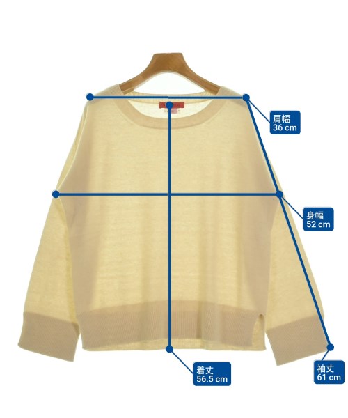 MAX&CO.（マックスアンドコー）ニット・セーター ベージュ サイズ:F レディース/2200633369071