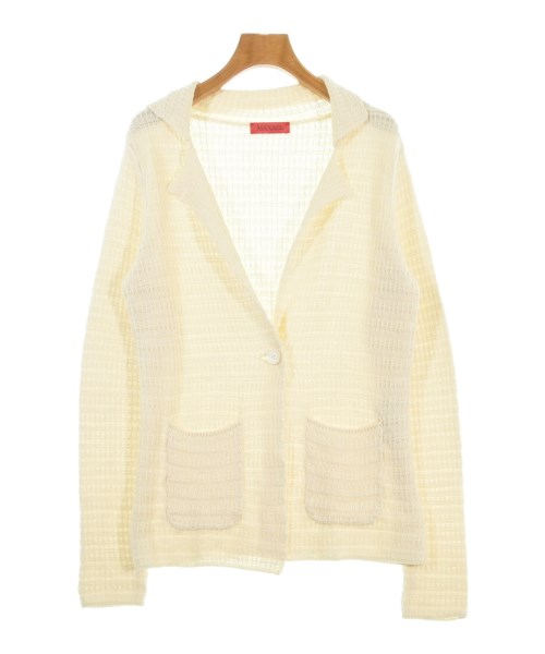 MAX&CO.(マックスアンドコー)テーラードジャケット 白 サイズ:S/2200670616015