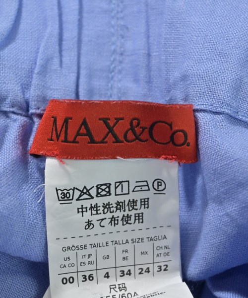 MAX&CO.（マックスアンドコー）その他 青 サイズ:36(S位) レディース/2200672327247