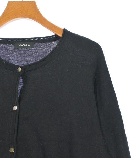 MAX&CO.（マックスアンドコー）カーディガン 黒 サイズ:S レディース/2200674772076