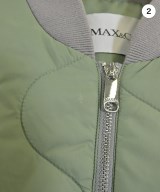 MAX&CO.（マックスアンドコー）ミリタリーブルゾン カーキ サイズ:40(M位) レディース/2200655773016