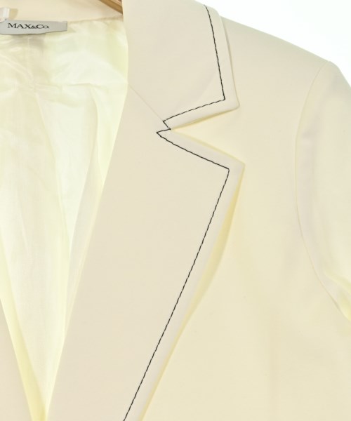 MAX&CO.（マックスアンドコー）カジュアルジャケット 白 サイズ:L レディース/2200656865024