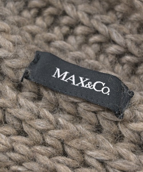 MAX&CO.（マックスアンドコー）マフラー 茶 サイズ:- レディース/2200712882088