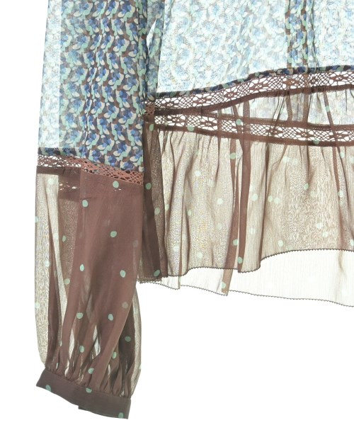 MAX&CO.（マックスアンドコー）ブラウス 茶 サイズ:38(M位) レディース/2200633164089