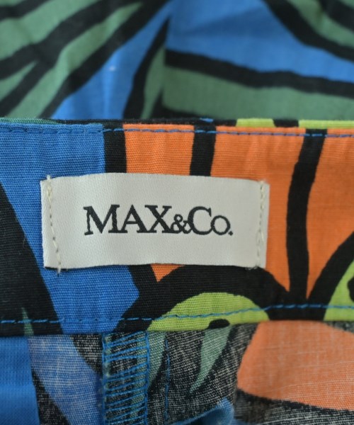 MAX&CO.（マックスアンドコー）ショートパンツ 青 サイズ:38(M位) レディース/2200638793024