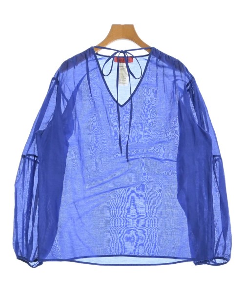 MAX&CO.(マックスアンドコー)ブラウス 青 サイズ:42(L位)/2200642436146