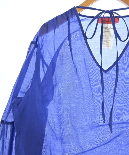 MAX&CO.（マックスアンドコー）ブラウス 青 サイズ:42(L位) レディース/2200642436146