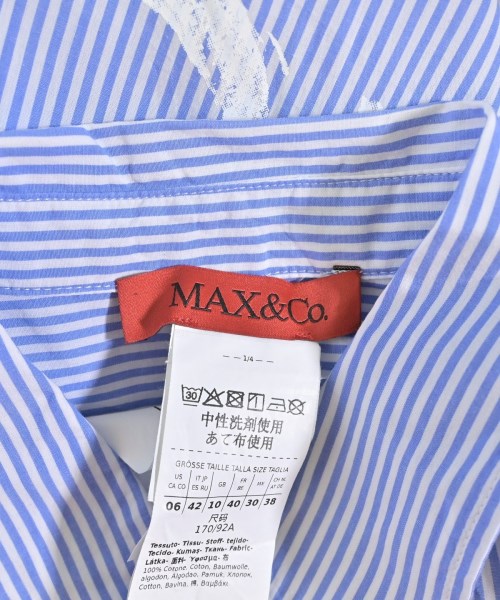 MAX&CO.（マックスアンドコー）ブラウス 白 サイズ:42(L位) レディース/2200700535040
