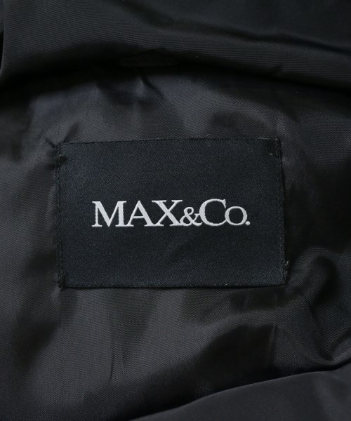 MAX&CO.（マックスアンドコー）ダウンジャケット/ダウンベスト 黒 サイズ:38(M位) レディース/2200703396020