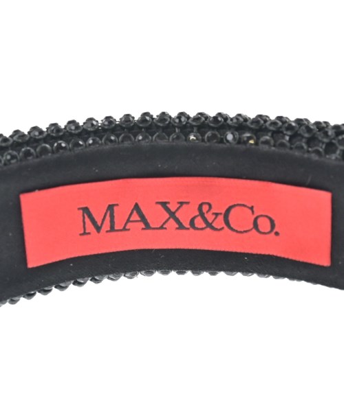 MAX&CO.（マックスアンドコー）ヘアアクセサリー 黒 サイズ:UNI レディース/2200708235072