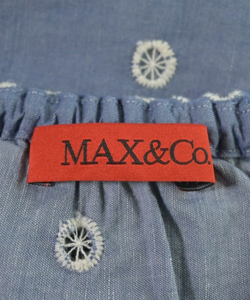 MAX&CO.（マックスアンドコー）ブラウス 青 サイズ:36(S位) レディース/2200664090043