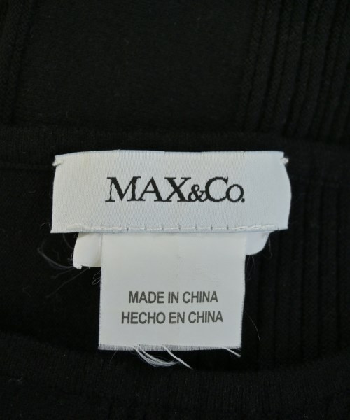 MAX&CO.（マックスアンドコー）ベスト/ノースリーブ 黒 サイズ:-(XS位) レディース/2200731773114