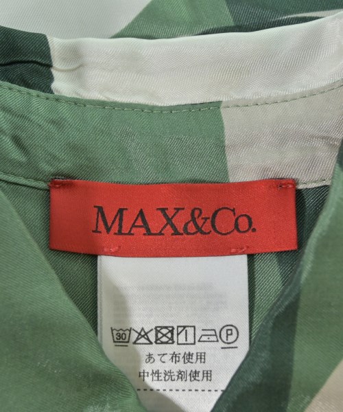 MAX&CO.（マックスアンドコー）カジュアルシャツ 緑 サイズ:36(S位) レディース/2200731315086